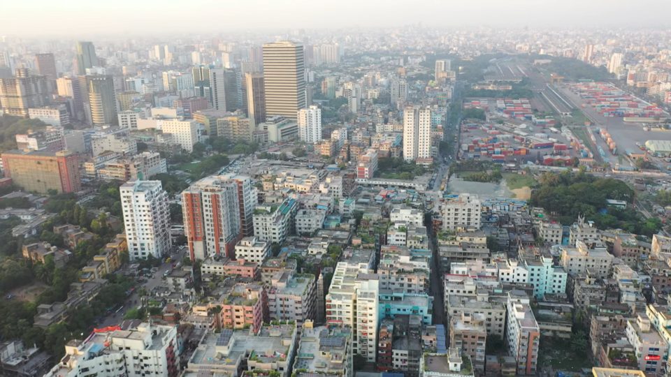 ダッカ Motijheel の街並み